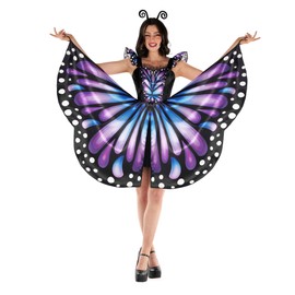 Morph Disfraz Mariposa Mujer, Disfraz Mujer Mariposa, Alas Mariposa Mujer Disfraz, Disfraz Mariposa Adulto, Disfraz Mariposa Mujer Adulta, Disfraz Animal Mujer, Disfraz Halloween Mujer Talla S