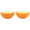 Ebros Tropical Zesty Orange Halves Small Dipping Bowl Condiment Saucer