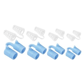 Norhogo Nose Dilator Device, Nose Separator, Effective Anti-Snoring, Anti-Snoring Nose Clip, Improves Breathing and Sleeping Comfort (White + Blue)