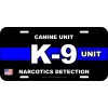 NOSTALGIC TAGS K9 K-9 UNIT DOG POLICE CANINE NARCOTICS DETECTION