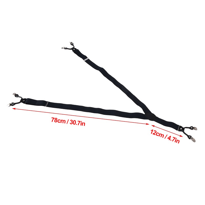Mens Suspenders Strong Fixability Adjustable Beautiful Practical Fashionable Metal Clip