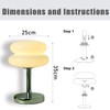 TARSHYRY Mushroom Lamp for Bedside, Beige Energy and Efficient Retro