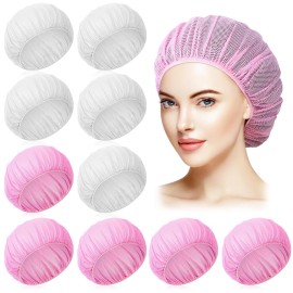 XLSXEXCL 10 Pcs Mesh Hair Net for Sleep Bonnets Cap for Curly Hair Mesh Nets ...
