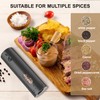 Macina pepe e sale elettrico, 110ml macina sale pepe USB