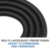 RUMOSE 70 inches Shower Hose Extra Long Stainless Steel Shower
