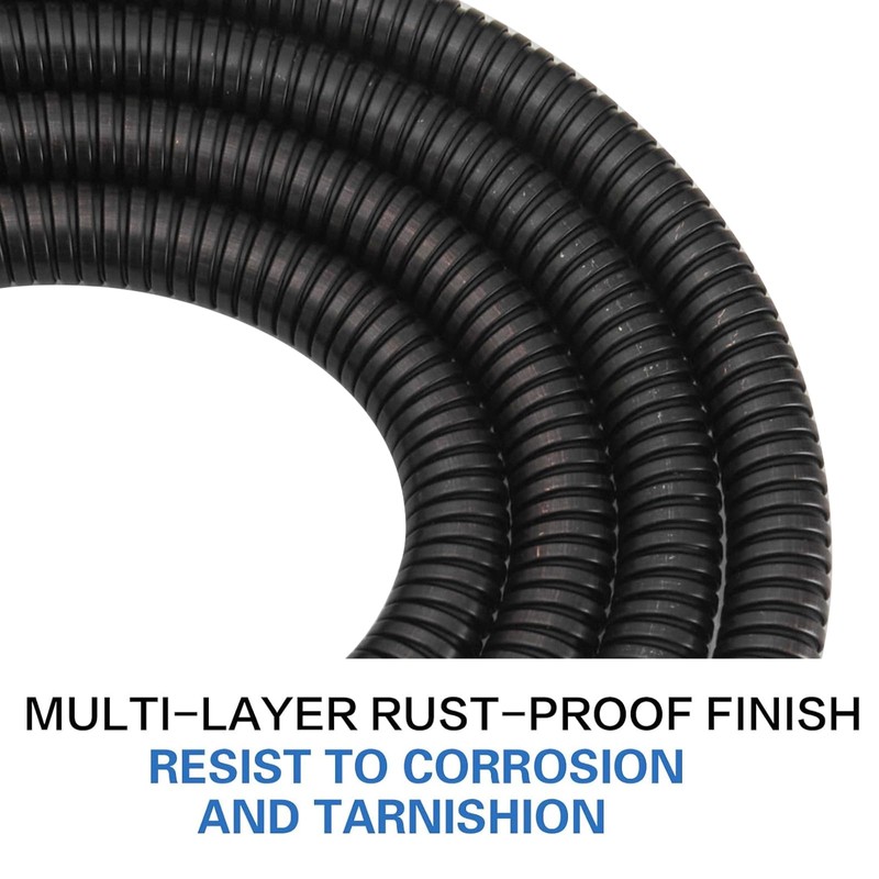 RUMOSE 70 inches Shower Hose Extra Long Stainless Steel Shower