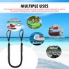 SCGFPOE Bungee Dock Lines for Boats 4ft - Hook-on-Loop &
