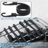 KASELIN Rubber Bands with Hooks (2 Pieces), Includes Hooks on