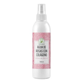 Agua De Rosas Con Colágeno Revitalizante Tónico Facial 500ml