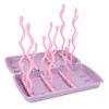 Baby Bottle Drying Rack PP Safe Foldable Portable Baby Bottle