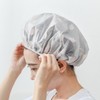 Waterproof Shower and Shampoo Cap with Hairband Item 2 - Vinyl Hair Cap - Pink 15ea