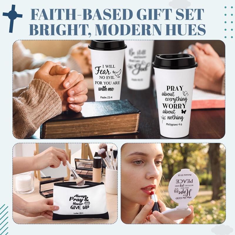 80 Pcs 20 Sets Christian Gift Bulk for Women Scripture