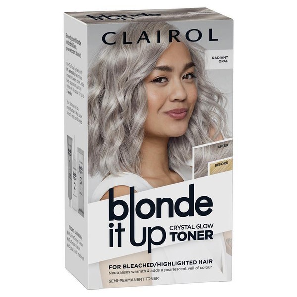 Clairol Blonde It Up Crystal Glow Semi Permanent Toner  Radient Opal