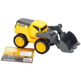 Theo Klein 2429 Volvo Power Wheel Loader | Wheel Loader in Scale 1:24 | With Wide Tyres and Shovel with Robust Joints | Dimensions: 24 cm x 11.5 cm x 11 cm | Toy for Children from 3 Years