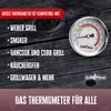 Grillfürst Therm 260 BBQ Lid Thermometer - Built-in Grill Thermometer