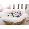 NICI Cuddly Toy Sleeping Kitties Cat 12 cm Cream in