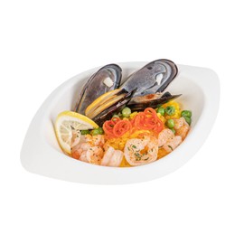 Pulp Safe 8.4 x 8.4 Inch Oval Dessert Bowls, 100 No PFAS Added Dinner Bowls - Home Compostable, Heavy-Duty, White Bagasse Sustainable Bowls, Disposable - Restaurantware