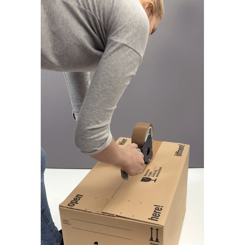 Duck Packing Tape Set - Hand Dispenser + Packing Tape