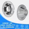 JYINCPED 2-Pack RV Table Base Mount,Camper Aluminum RV Pedestal Table