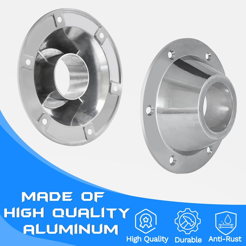 JYINCPED 2-Pack RV Table Base Mount,Camper Aluminum RV Pedestal Table