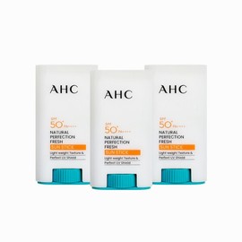 AHC Natural Perfection Fresh Sun Stick 17g (SPF50+) 3ea / AHC 내추럴 퍼펙션 프레쉬 선스틱 17g (SPF50+) 3개