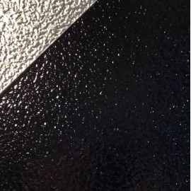 Mr Metal Aluminum 24" x 96" Black Aluminum Stucco Sheet .025” Thick Embossed - Trailer, RV Repair