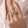 COOSLIM Gold Stackable Rings for Women Non Tarnish, Dainty Stackable