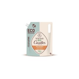 Rogé Cavaillès Shower Bath Gel Dry Skins Macadamia Eco-Refill Organic 1L