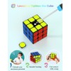 ROXENDA 3X3 Speed Cube, Qihang 3X3X3 Original Speed Cube Super-Durable