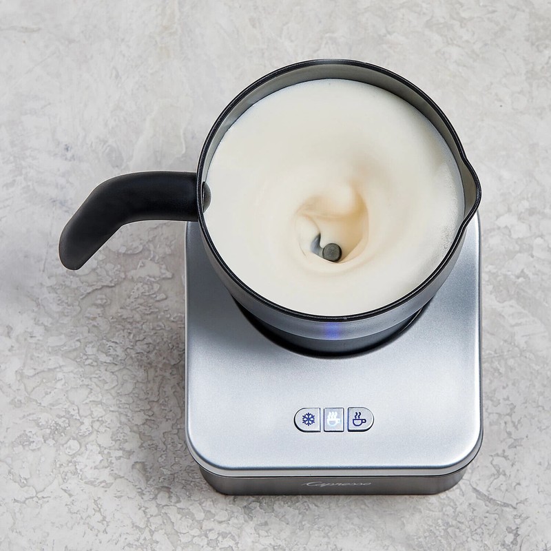 Capresso froth PRO Automatic Milk Frother, Cold,Warm,Hot-
