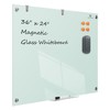 TSJ OFFICE Glass Dry-Erase Board - 36 x 24 Inches