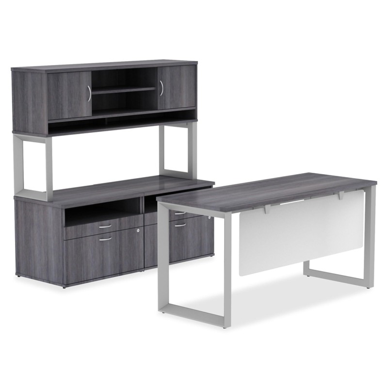Lorell Relevance Series Charcoal Laminate Office Furniture