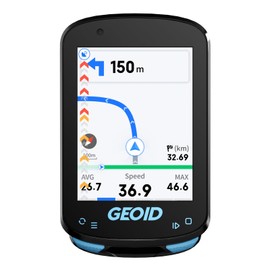 GEOID CC600 Color Screen Bike/Cycling Computer Wireless - Route Navigation with Re-Route Planing, WiFi & Bluetooth, Fast 5s GPS Positioning, Free Indoor Training