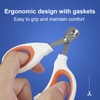 Vesslam Cat Nail Clippers with Circular Cut Hole -Avoid Over