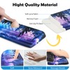 AIMSA Acrylic Tilted Keyboard Holder Wrist Rest, 3-Level Adjustment Keyboard