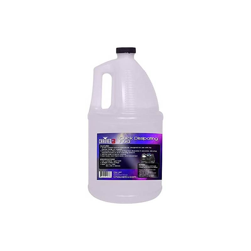 CHAUVET DJ Quick Dissipating Fog Fluid (4 Gallon)