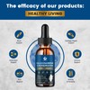 JIANKYTZ (2 Pack) Glucosamine Chondroitin MSM Liquid Drops, High Absorption,