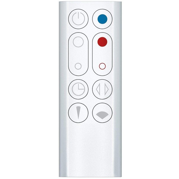 Dyson Replacement Remote Control 966538-01 for Fan Heater Model AM09 White