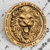 Lion of Judah Challenge Coin - 5-Pack Religious Coins with