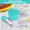 TENXUI - Tazas Medidoras de Cocina Set de 11 Piezas