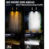 BESURE 2PCS New Anti-glare 7 Inch Round Led Headlights DOT