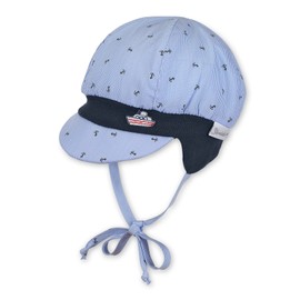 Sterntaler Baby - Jungen Ballonmütze Kappe, Blau (Himmel 325), 39 EU