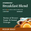 Starbucks Breakfast Blend Medium Roast Ground Coffee 12 oz.