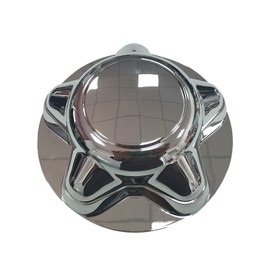 4 Packs 7" Center Cap with 5-Lug Steel Wheel Chrome for Ford 1997-2003 F150 F-150 97-02 Expedition Center HubCap