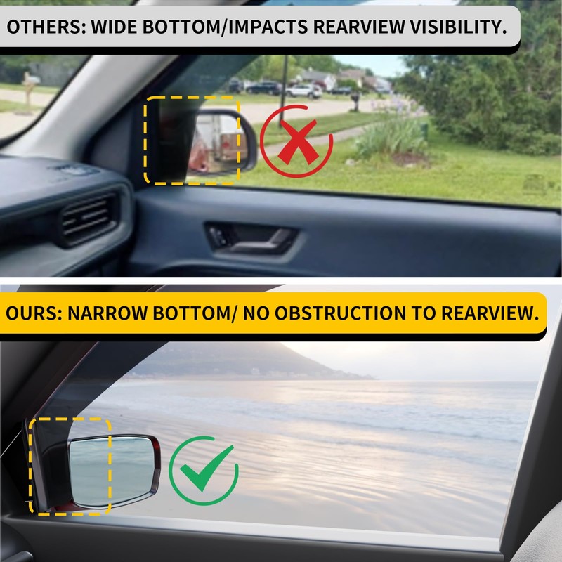 Maxzina Visor Rain Guards Compatible with 2025 Honda Passport (Not
