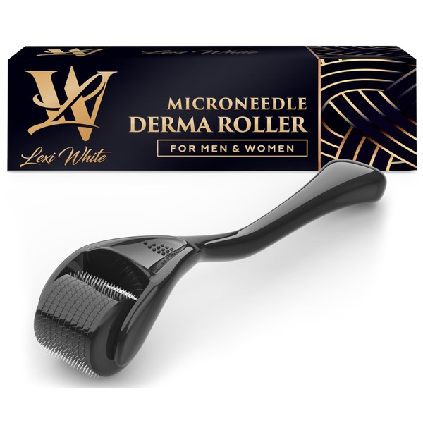 Lexi White Beauty Derma Roller for Skin, Hair & Beard
