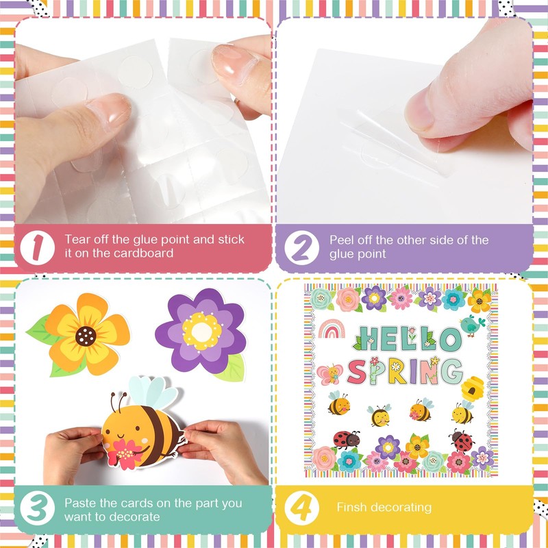 Pasimy Hello Spring Bulletin Board Decorations Spring Classroom Decoration Springtime
