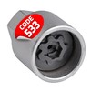 SW-Stahl 02383L-13 Wheel Lock Adapter 533 for VW Wheel Lock
