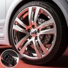 MEAJOO 4PCS Skull Style Tire Valve Stem Caps, with O