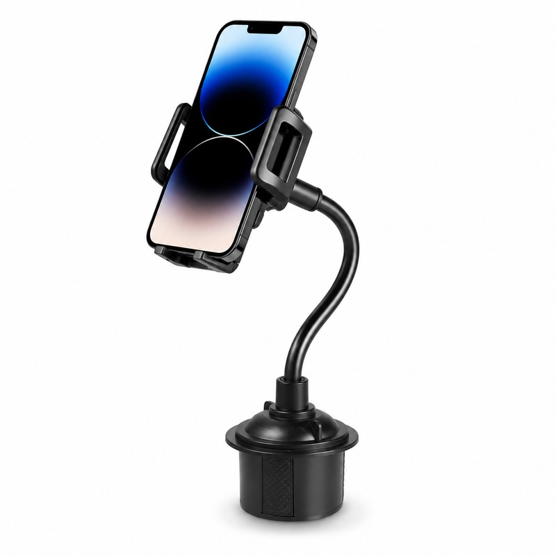Car Cup Holder Phone Mount for Hands-Free Viewing – Adjustable
